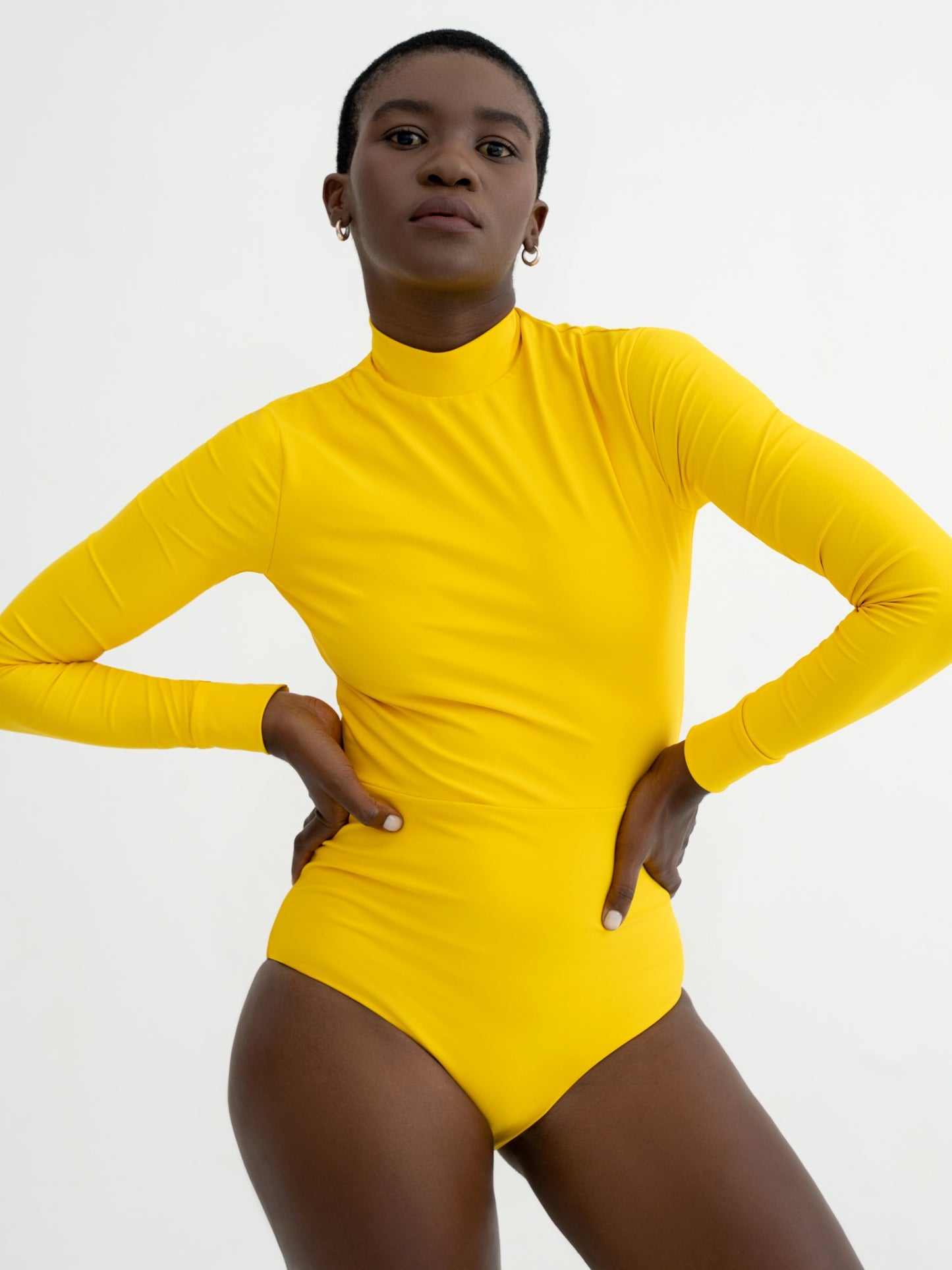 Full Body Swimsuit Yellow